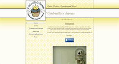 Desktop Screenshot of cinderelliessweets.com